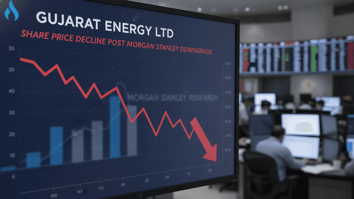 Gujarat Energy Shares Plunge on Morgan Stanley Downgrade