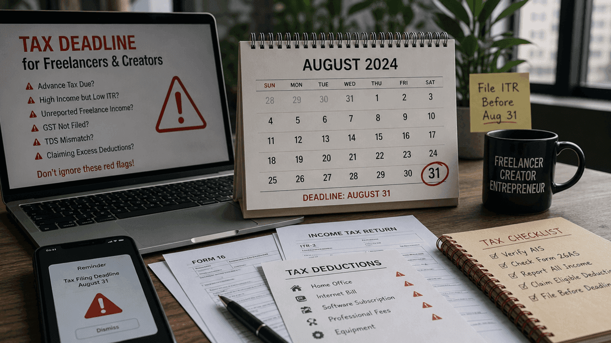 Freelancer Tax Tips: Avoid 5 Red Flags by Aug 31