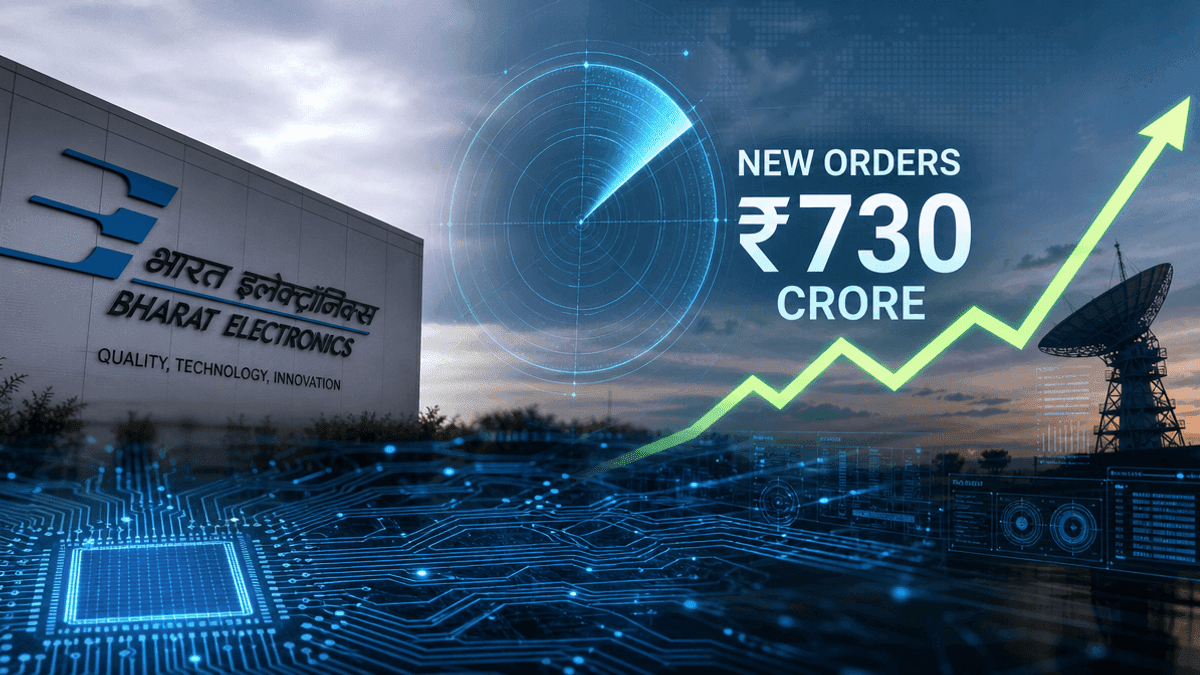 BEL Secures Rs 730 Cr in New Orders for Defense Tech