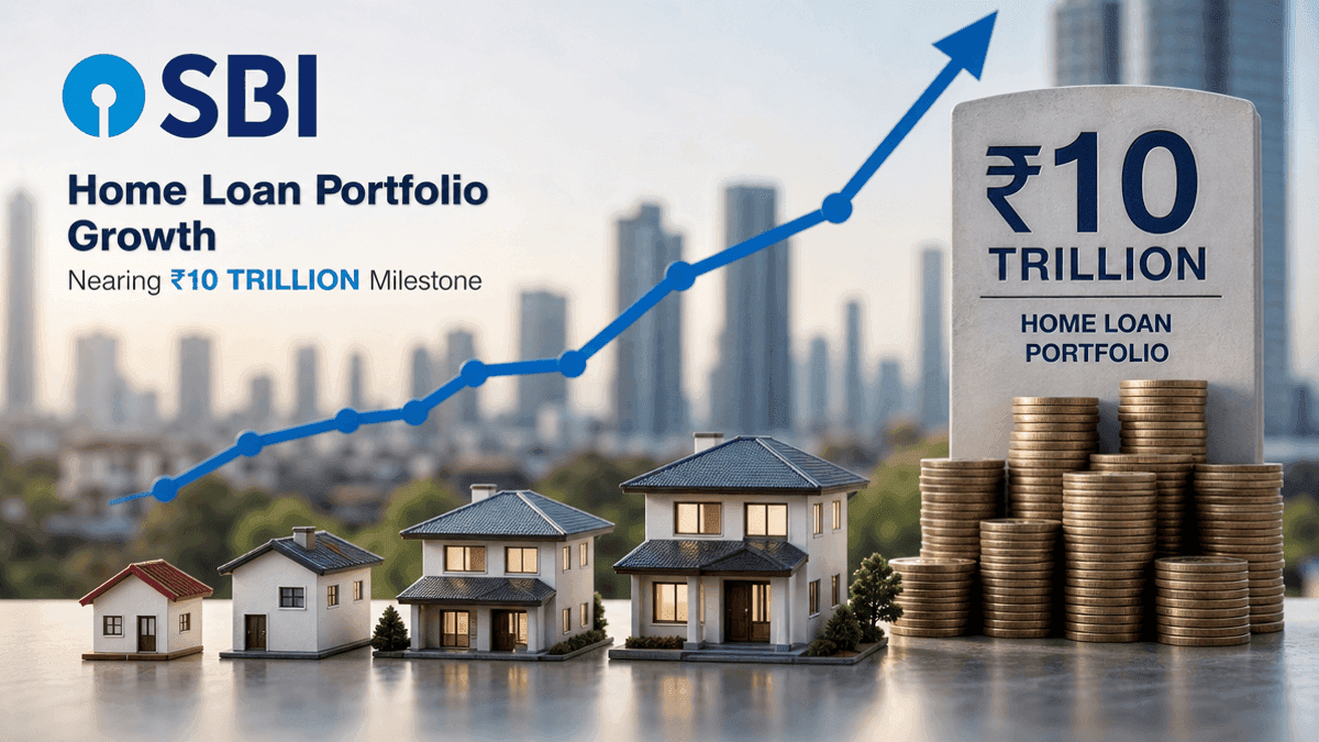 SBI Home Loans Near ₹10 Trillion: Strong Demand Drives Growth