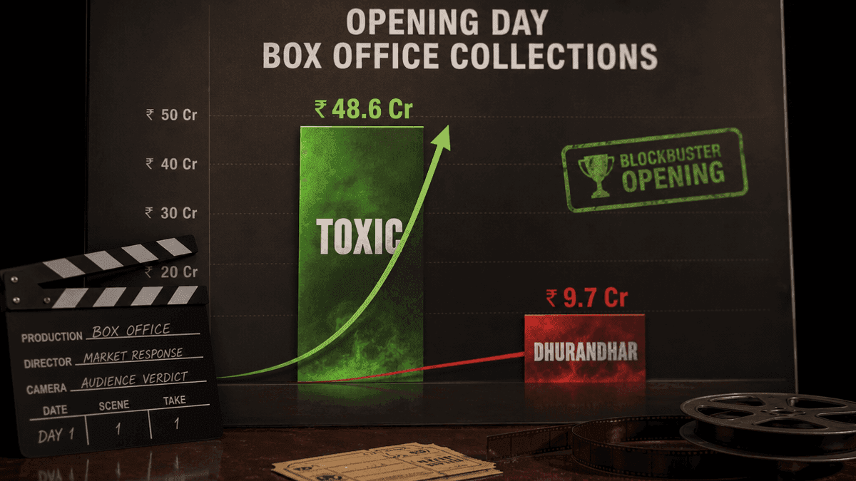 Yash’s ‘Toxic’ Dominates Ranveer Singh’s ‘Dhurandhar’ on Opening Day