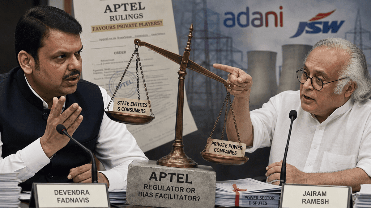 Congress Calls Fadnavis’ APTEL Bias Claim Hypocrisy