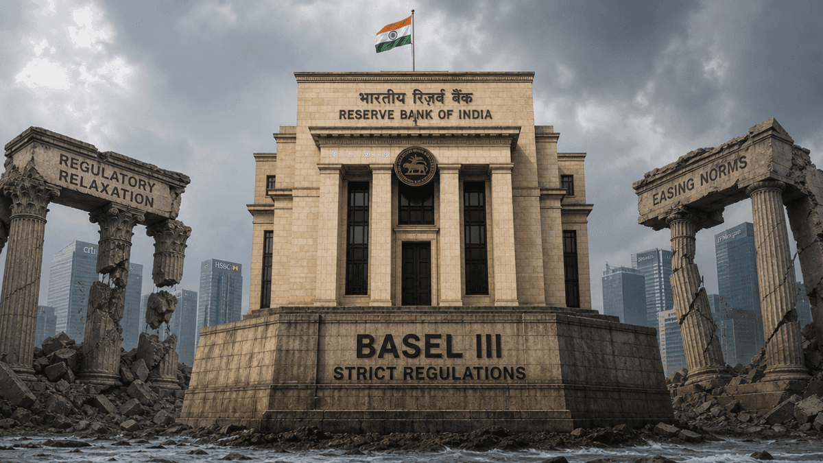 RBI’s Basel III Stance: India Stays Strict Amidst Global Easing