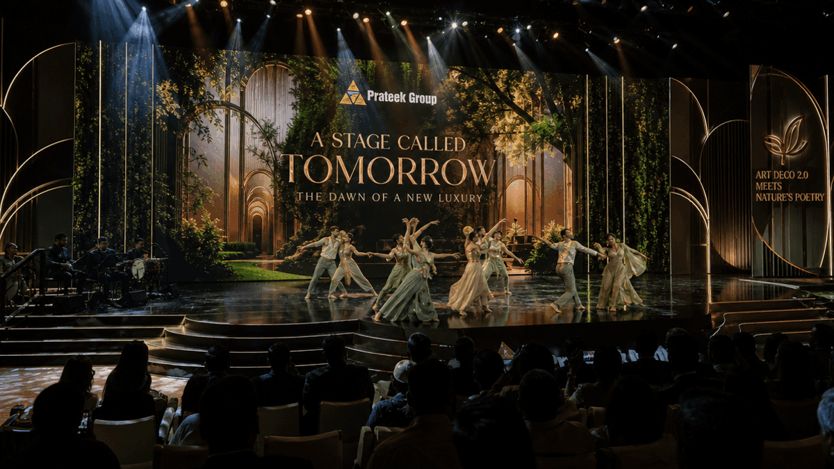 Prateek Group’s Theatrical Luxury Real Estate Launch in Noida