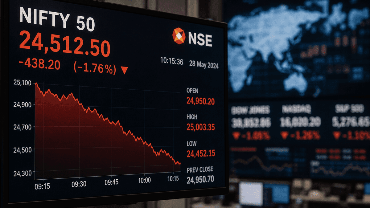 Nifty 50 Set for Negative Open Aug 27; GIFT Nifty Dips