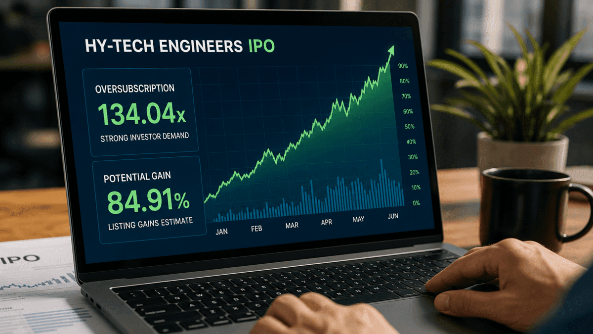 Hy-Tech Engineers IPO Oversubscribed 134x, GMP Suggests Strong Listing
