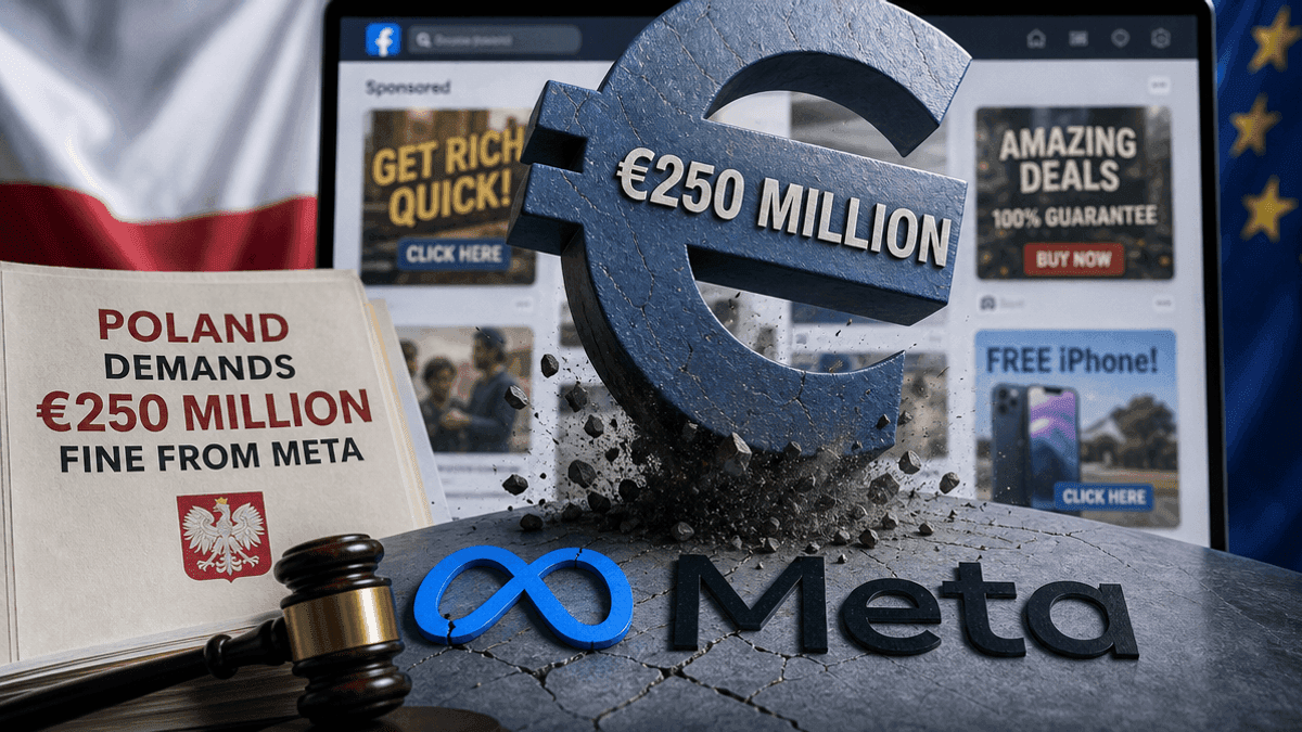 Poland Demands €250M Meta Fine for Fraudulent Ads