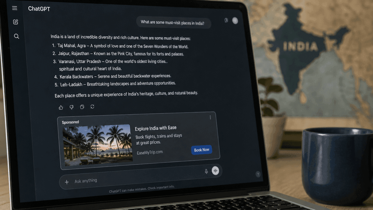 OpenAI Launches ChatGPT Ads in India for Pre-IPO Revenue Boost