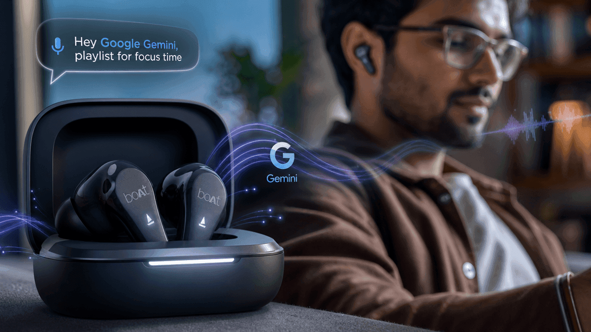 boAt Crest AI: Google Gemini Powers Smarter Audio in India
