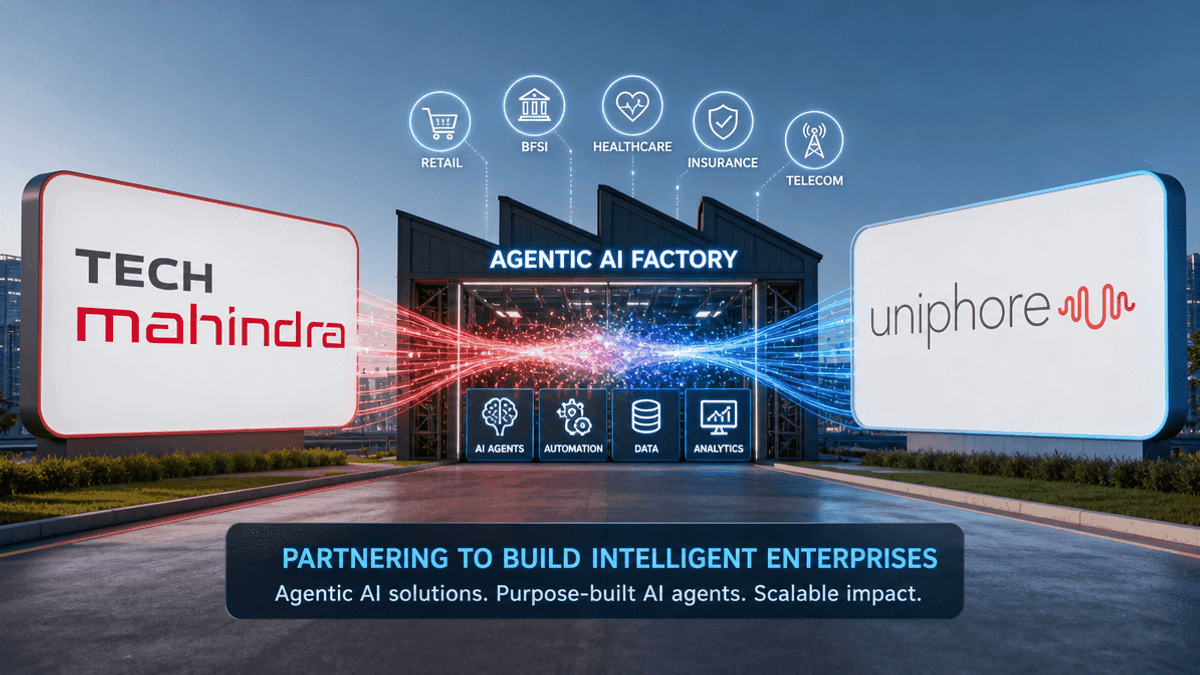 Tech Mahindra & Uniphore Partner for Agentic AI Solutions