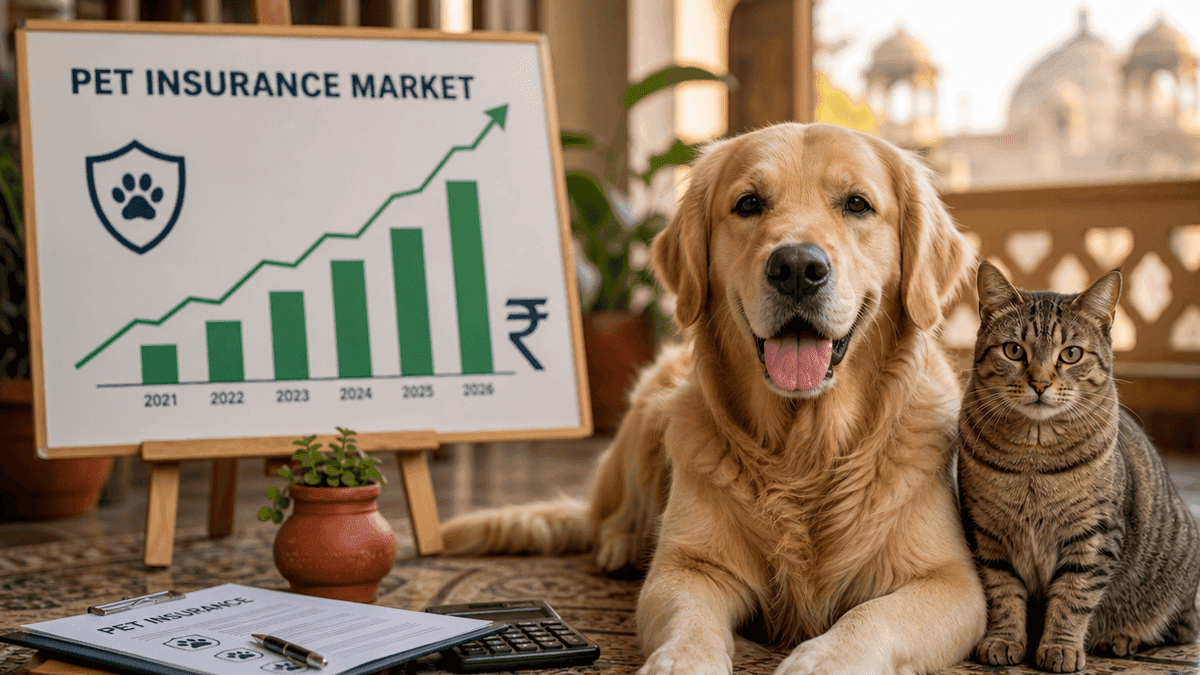 India’s Pet Insurance Market Booming: ₹9,478 Cr by 2034
