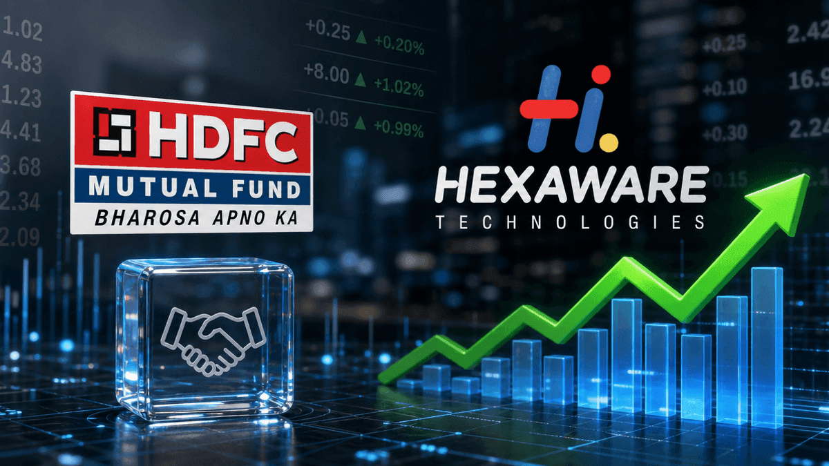 HDFC Mutual Fund Ups Hexaware Stake to 5.21%