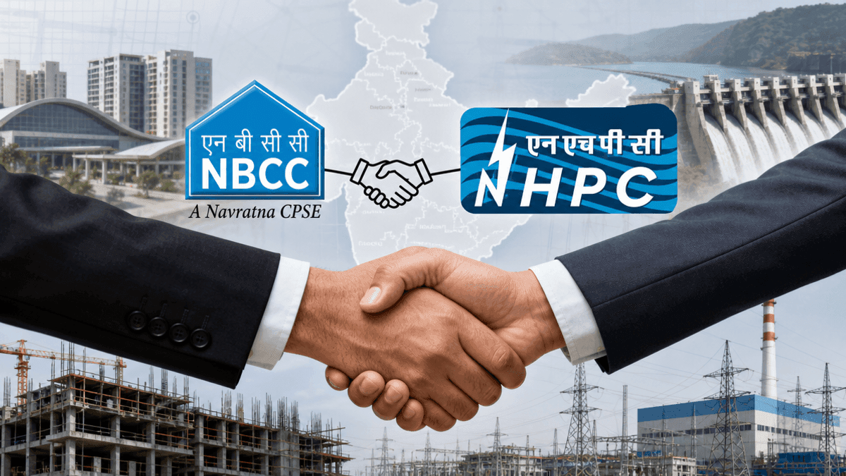 NBCC to Manage NHPC Infrastructure Projects Nationwide