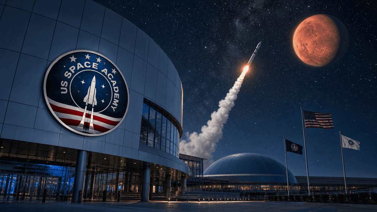 Trump Orders US Space Academy for Mars Missions