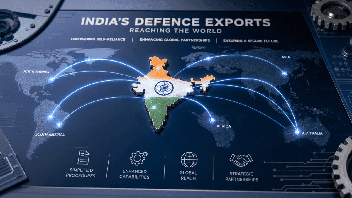 India Boosts Defence Exports with Simplified Rules & Expanded OGEL