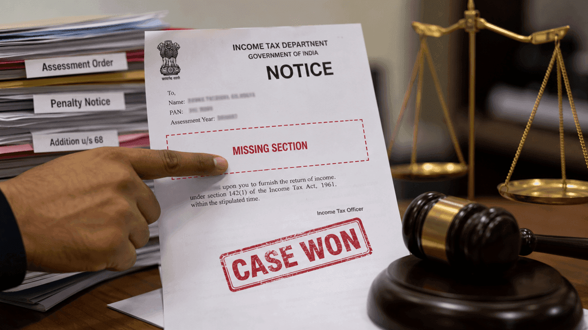 Gurugram Man Beats Tax Dept on Black Money Case Due to Error