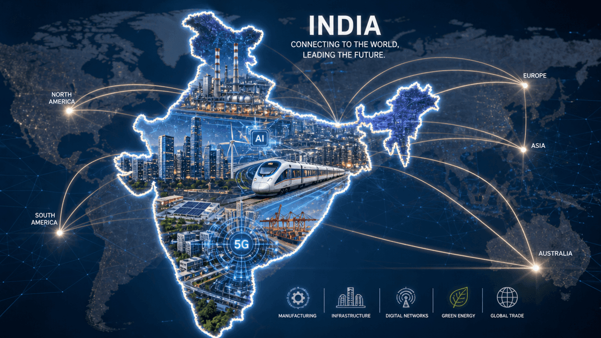 India: Global Manufacturing & Investment Hub, Pitches FM Sitharaman