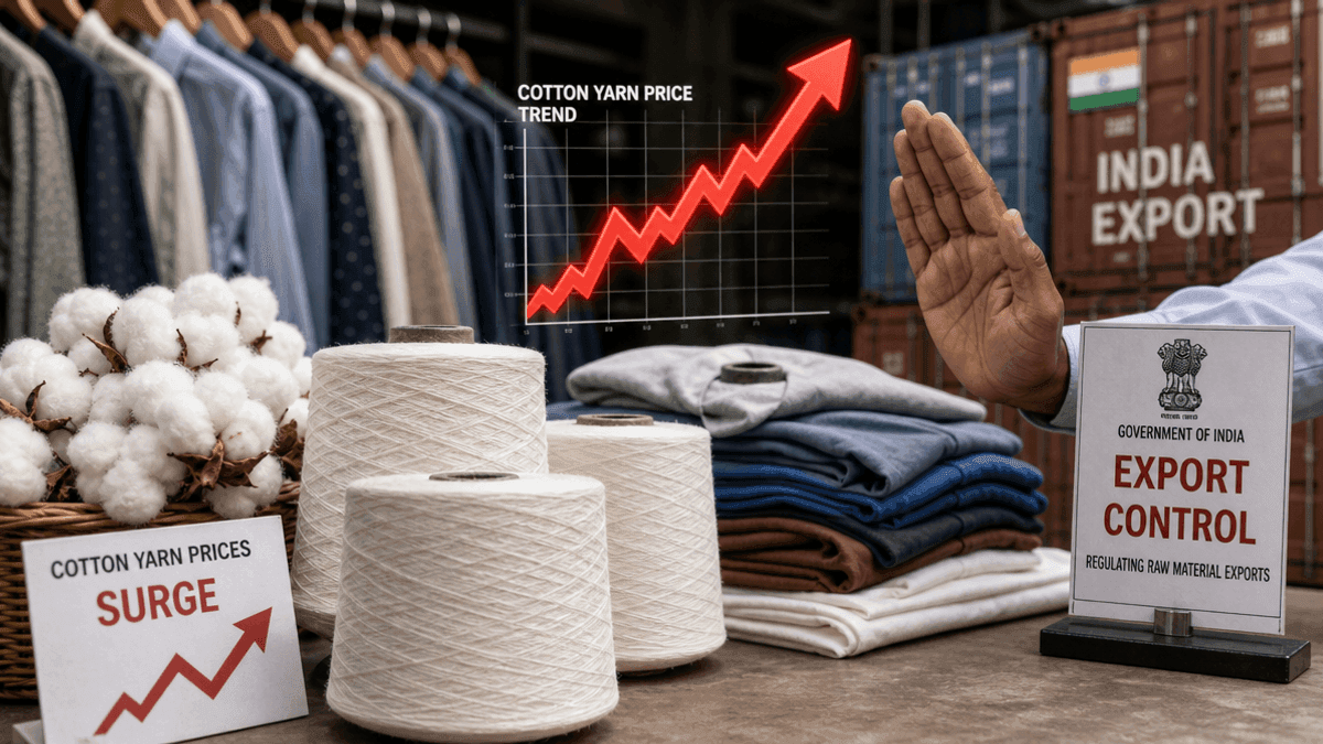 India Apparel Exporters Urge Cotton Yarn Export Controls