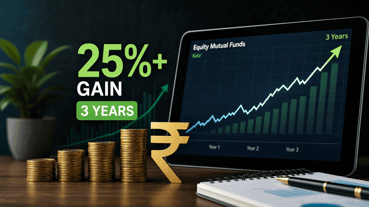 Top 6 Equity Funds: 25%+ Returns for 3-Year Investments