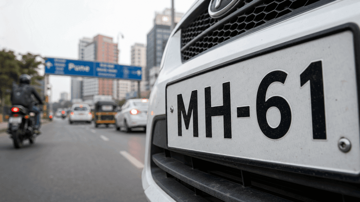 Pune RTO Switches to MH-61 Registration After 37 Years
