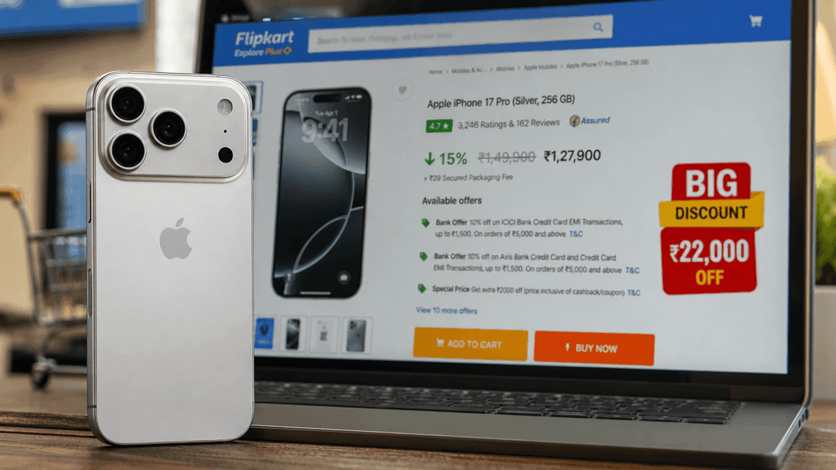 iPhone 17 Pro Discount on Flipkart: Grab Yours Now!