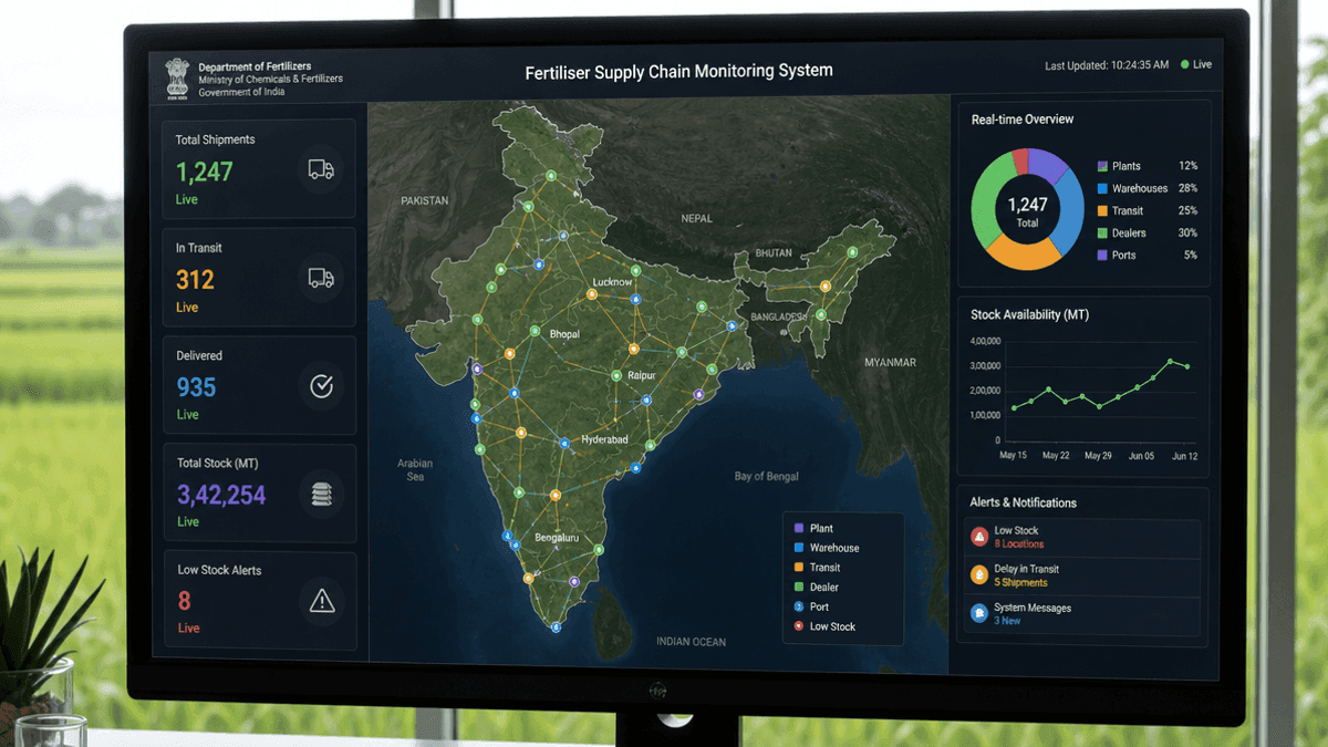 India’s Fertiliser Ministry Tackles Shortages with New Tech