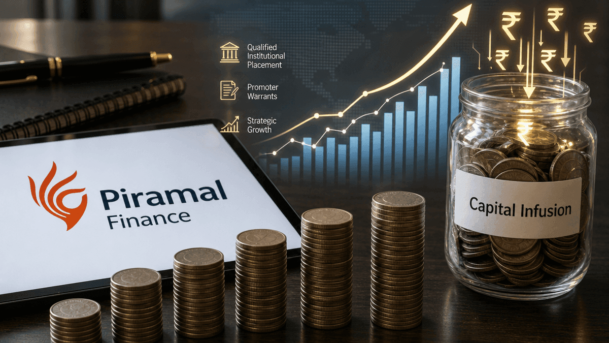 Piramal Finance Raises ₹3,850 Cr via QIP & Promoter Warrants