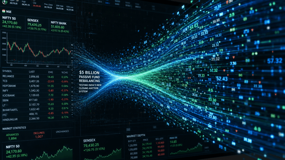 MSCI Rebalancing: India’s Closing Auction Faces $5B Test