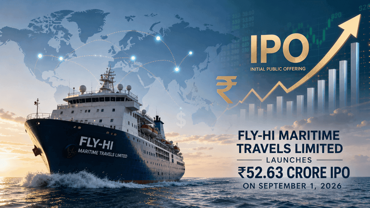 Fly-Hi Maritime IPO: ₹52.63 Cr Launch on Sept 1