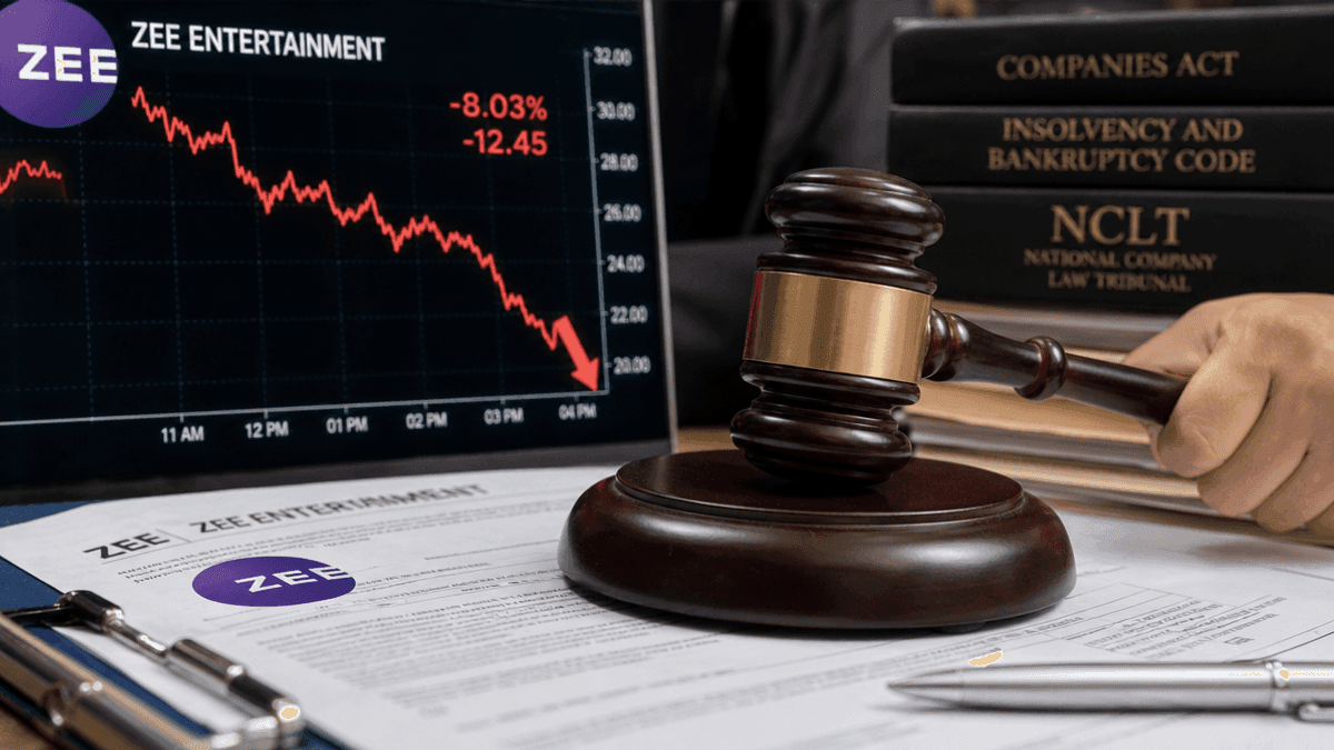 Zee Entertainment Shares Plunge 14% on Lender Repayment Challenge