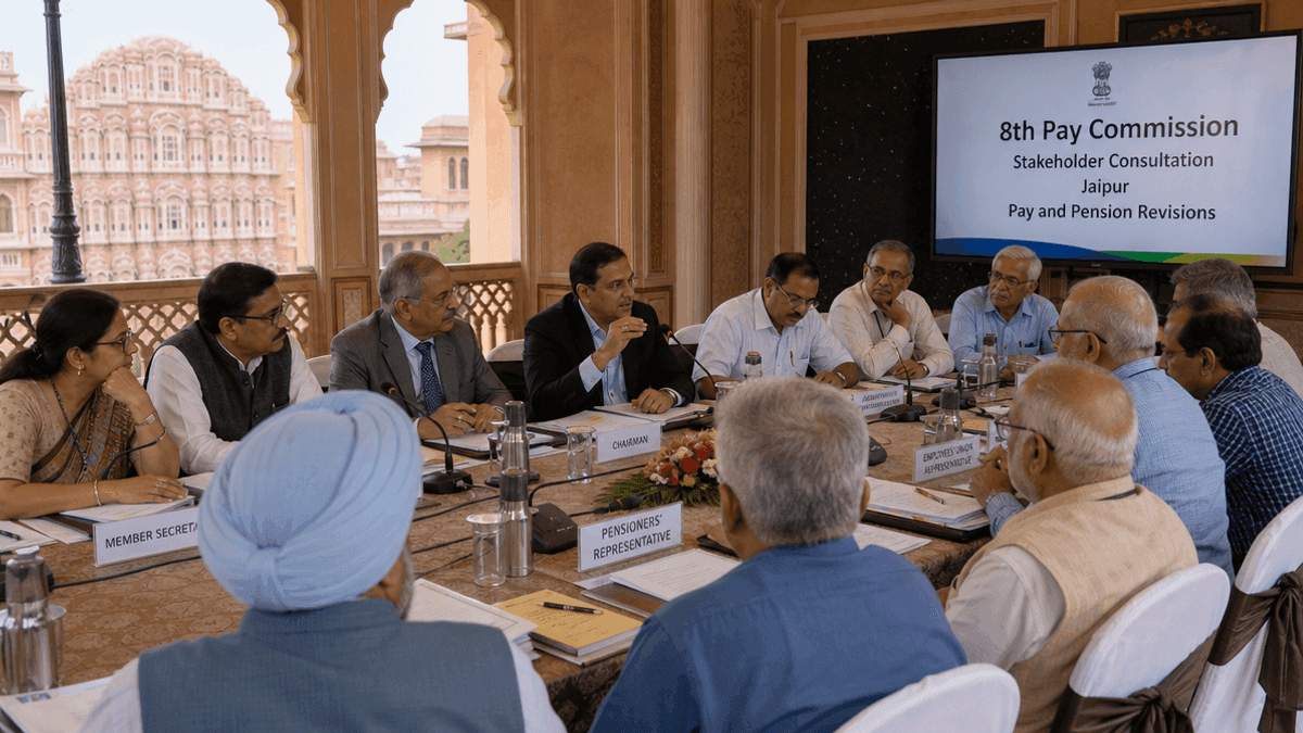 8th Pay Commission Jaipur Meet: Salary, Pension Reforms Discussed