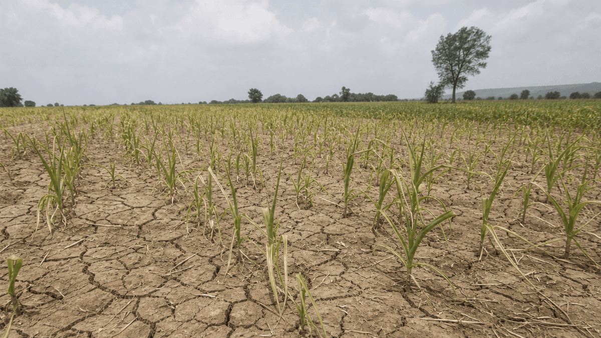 Kharif Sowing Down 1.7%; IMD Predicts Below-Normal September Rains