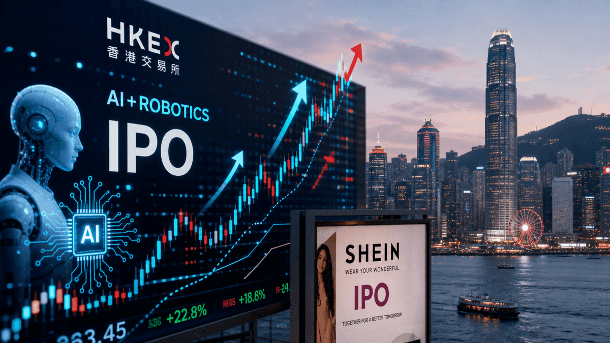 China IPO Boom: AI, Robotics Lead; Shein Aims $1.7B