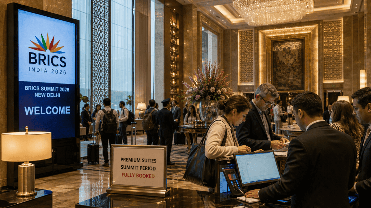 BRICS Summit 2026 Skyrockets Delhi Hotel Prices