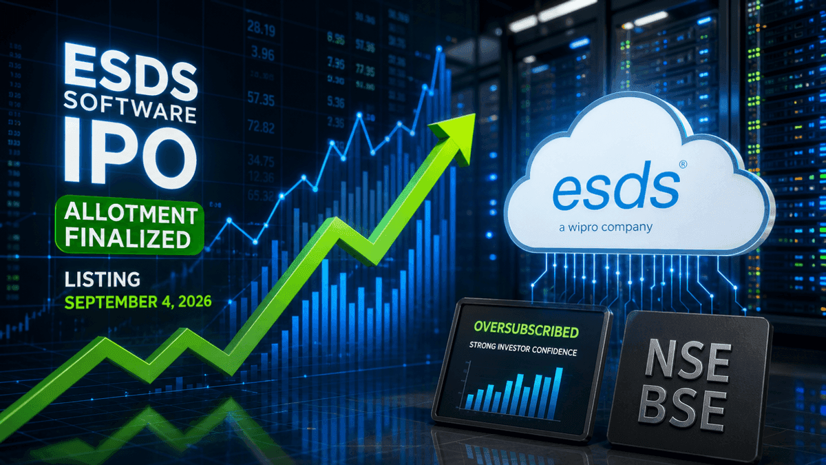 ESDS Software IPO Allotment Finalized: Listing Sept 4