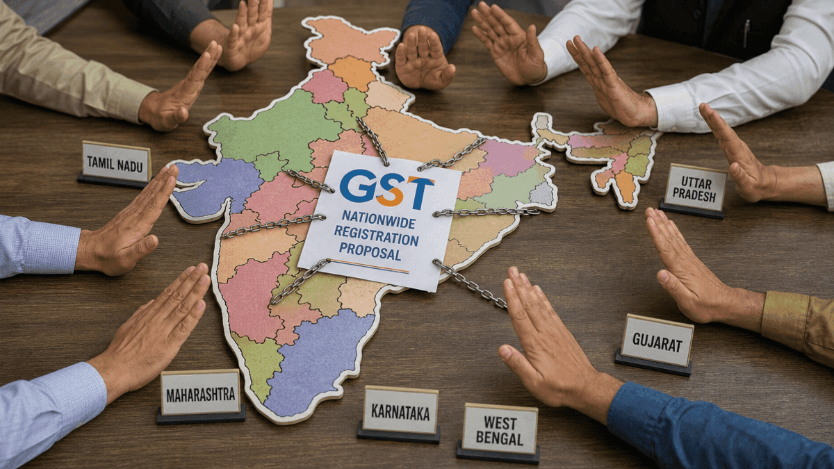 States Reject Nationwide GST Registration Plan