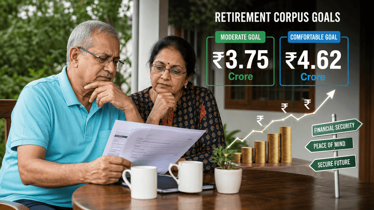 Retiring in India: Do You Need ₹3.75Cr or ₹4.62Cr?