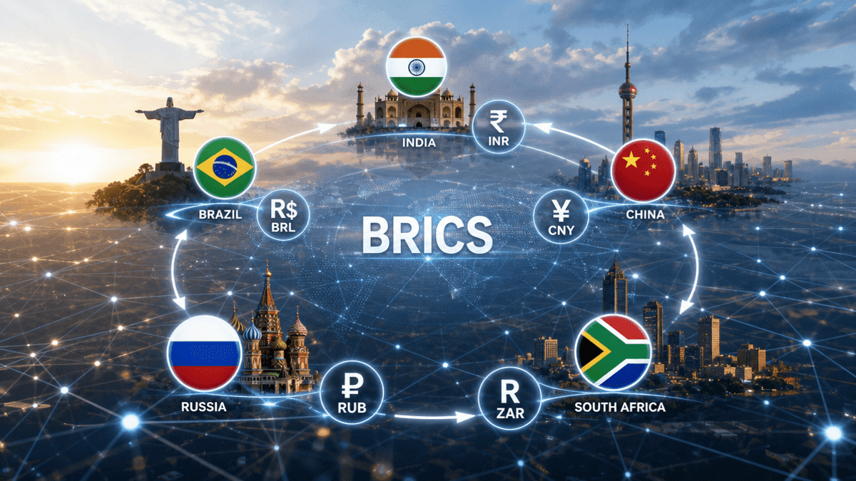 BRICS Summit Focuses on National Currency Trade & De-Dollarization