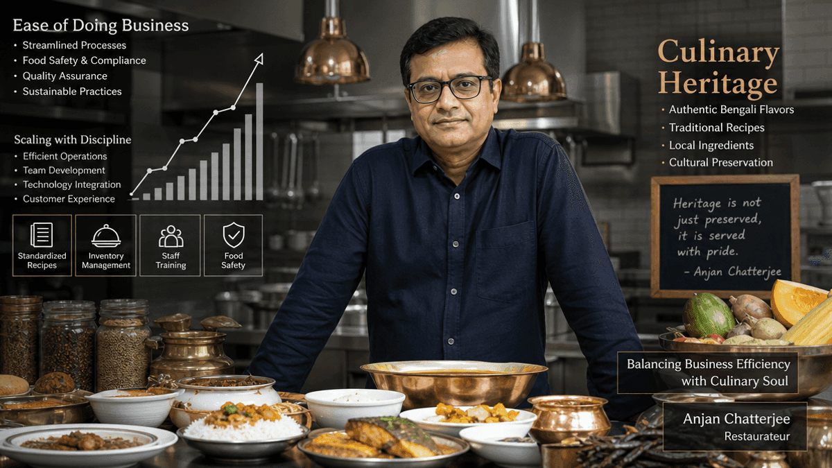 Anjan Chatterjee on Restaurant Scaling & Ease of Doing Business