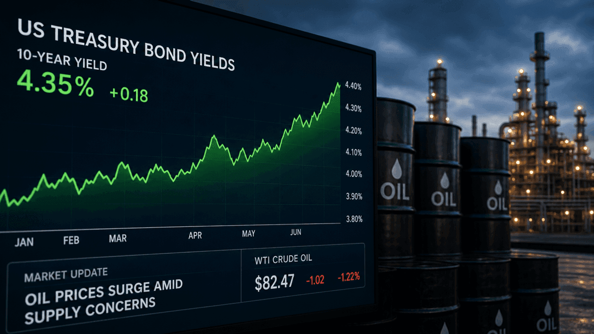 US Bond Yields Surge as Oil Price Hikes Fuel Inflation