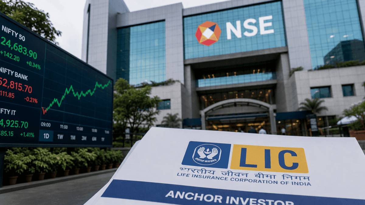 LIC to Lead as Primary Anchor Investor in NSE IPO