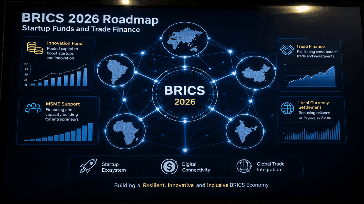 BRICS 2026 Workplan: Startup Fund & MSME Trade Finance