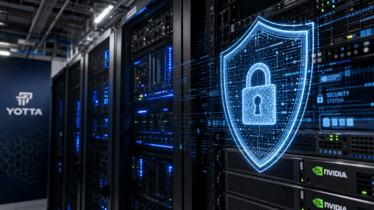 Yotta Targets 80,000 Nvidia Rubin GPUs Amid Data Breach