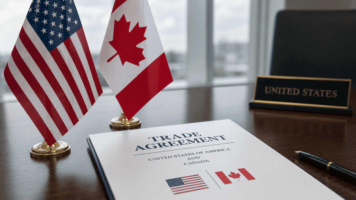 Trump Expects Canada Trade Deal Soon, Downplays USMCA Exit