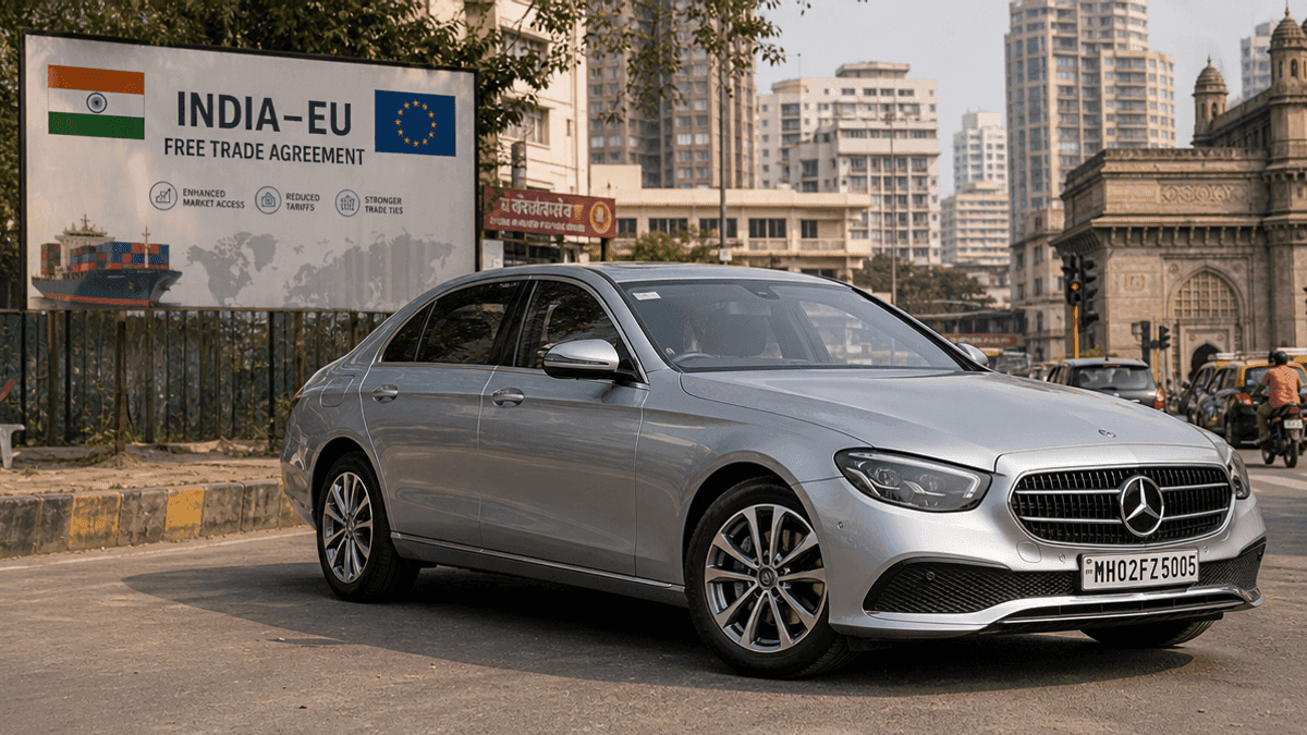 India-EU FTA: Luxury Car Import Duties to Drop
