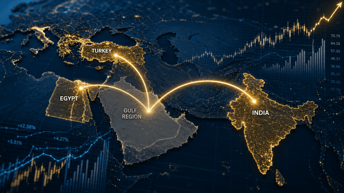 Gulf IPO Slowdown Pushes Bankers to India, Turkey & Egypt