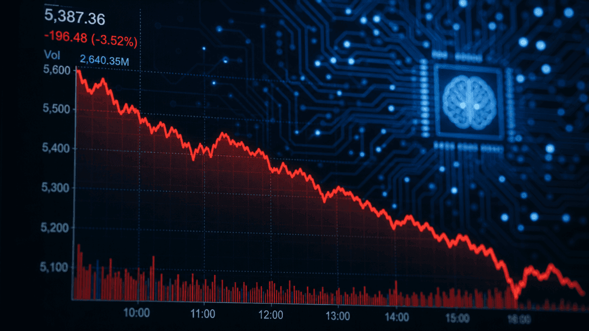 AI Warnings Trigger Tech Stock Decline & Nvidia Drop