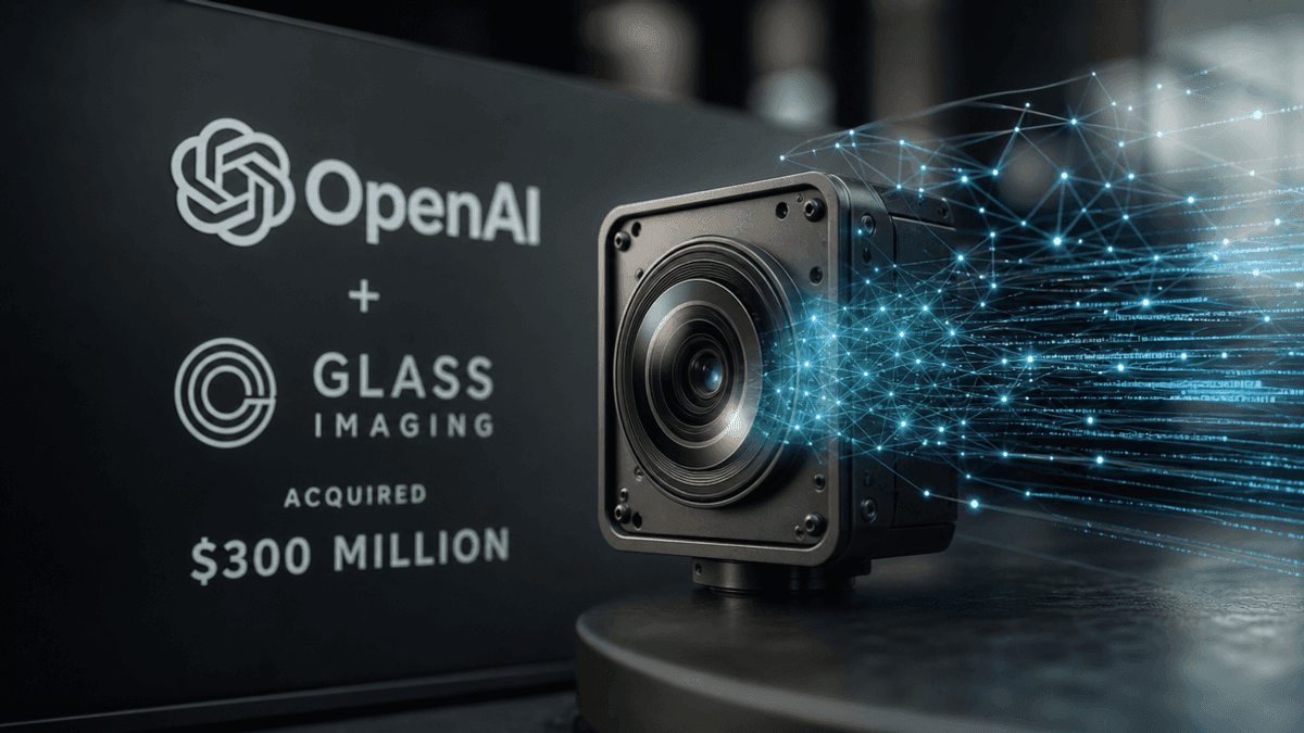 OpenAI Acquires Glass Imaging for $300M in Hardware Push