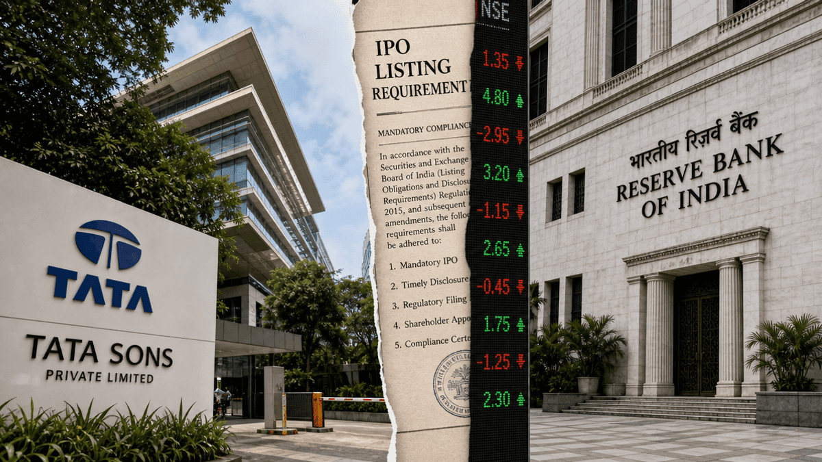Tata Sons IPO Standoff Tests RBI Authority & Regulations