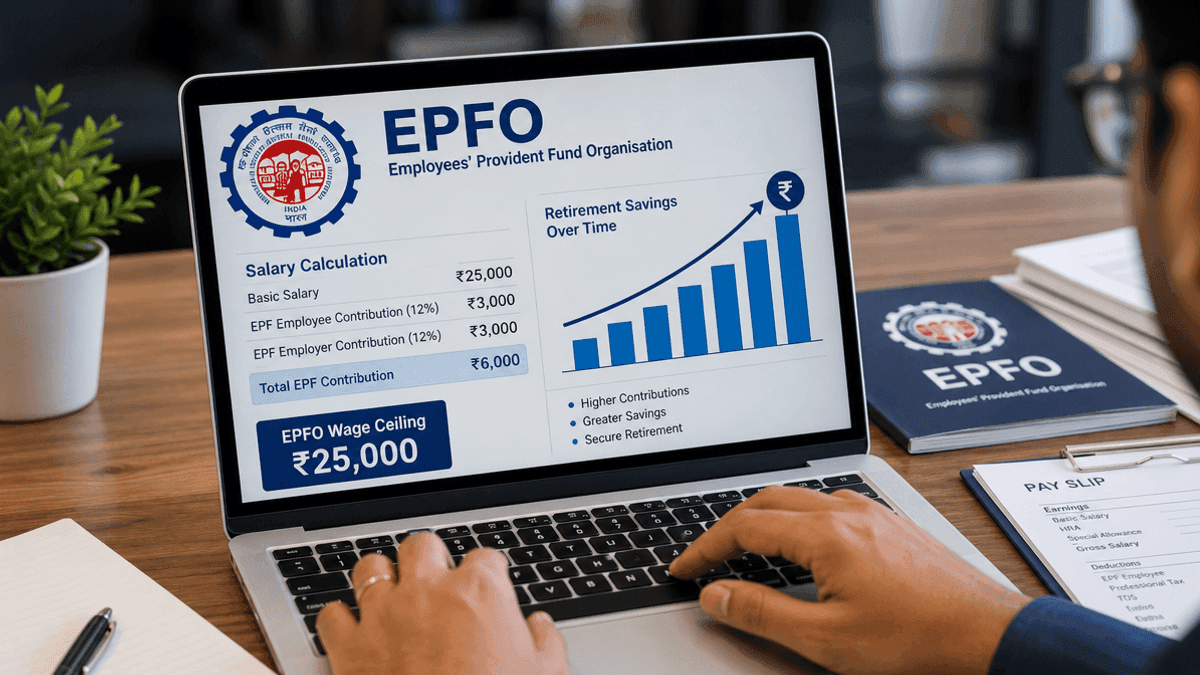 EPFO Wage Ceiling Raised to Rs 25,000: What It Means for You
